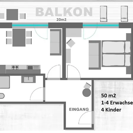 Apartman Sunnseita Paznaun Langesthei